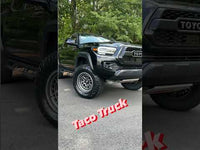 Toyota Tacoma wheel and tire build