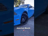 2014 Ford Mustang wheel and tire build