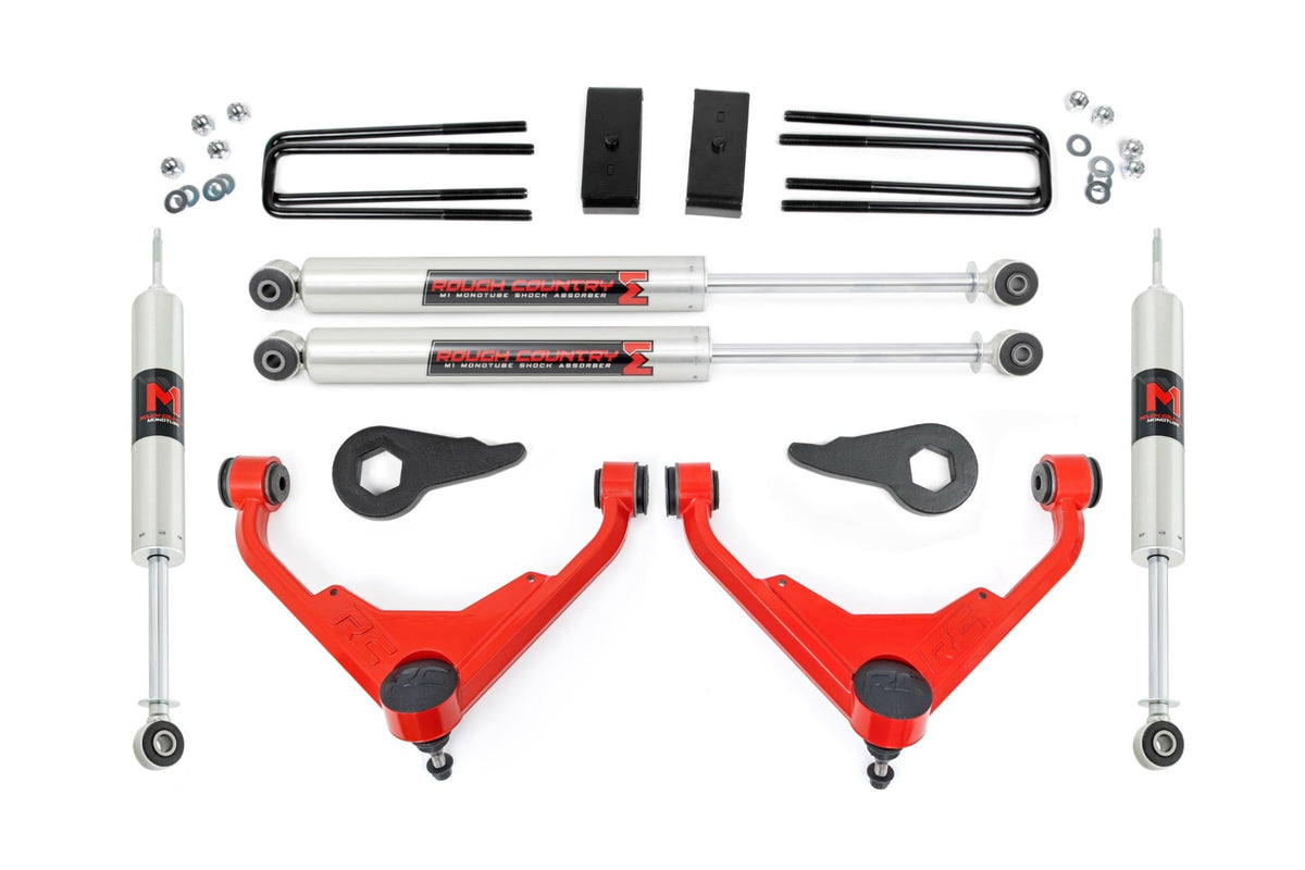 3 Inch Lift Kit | Ft Code | M1 | Chevy/gmc 2500hd/3500hd/suburban 2500/yukon Xl 2500 (01-10)