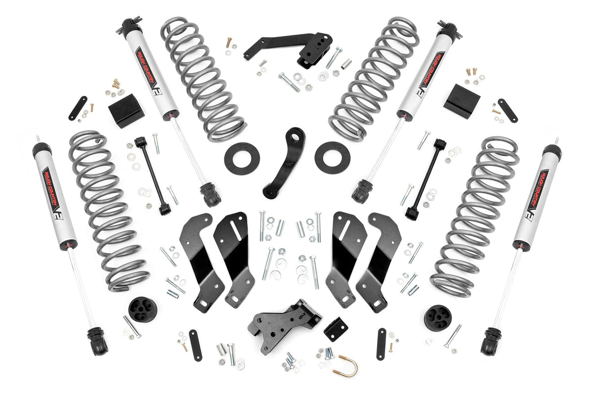3.5 Inch Lift Kit | V2 | Jeep Wrangler Unlimited 2wd/4wd (2007-2018)