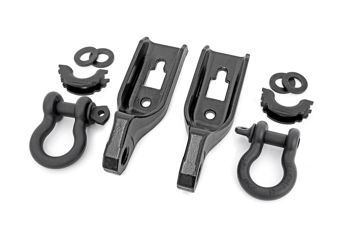 Tow Hook Brackets | D-Ring Combo | Ford F-150 2WD/4WD (2009-2026)