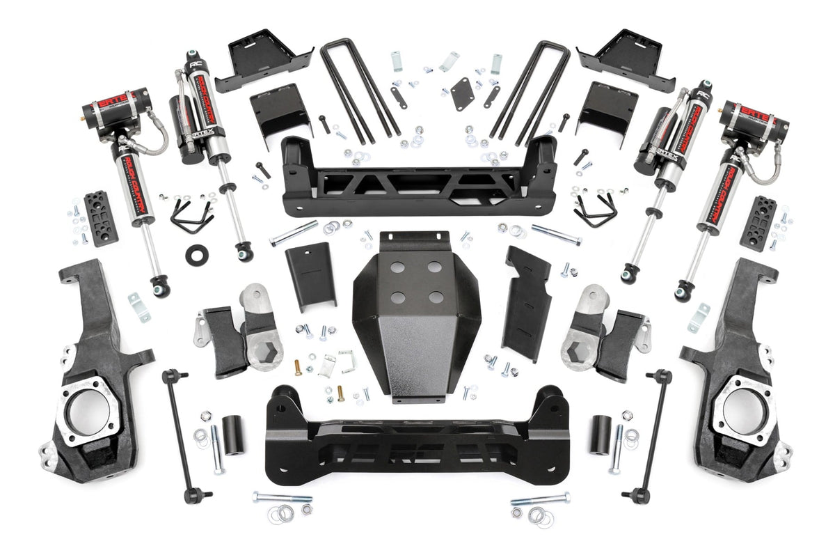 7 Inch Lift Kit | Ntd | Vertex Shocks | W/ Overloads | Chevy/gmc 2500hd/3500hd (20-26)