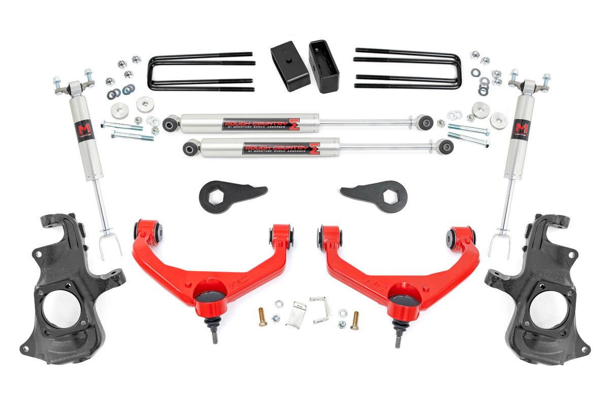 3.5 Inch Knuckle Lift Kit | M1 | W/ Overloads | Chevy/gmc 2500hd/3500hd (11-19)
