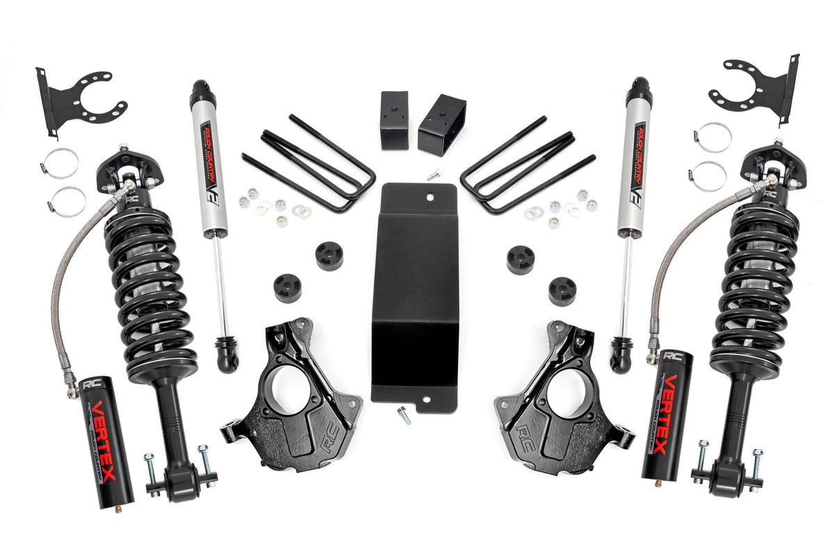 3.5 Inch Lift Kit | Alu/stamp Steel Lca | Vertex/v2 | Chevy/gmc 1500 (14-18 & Classic)