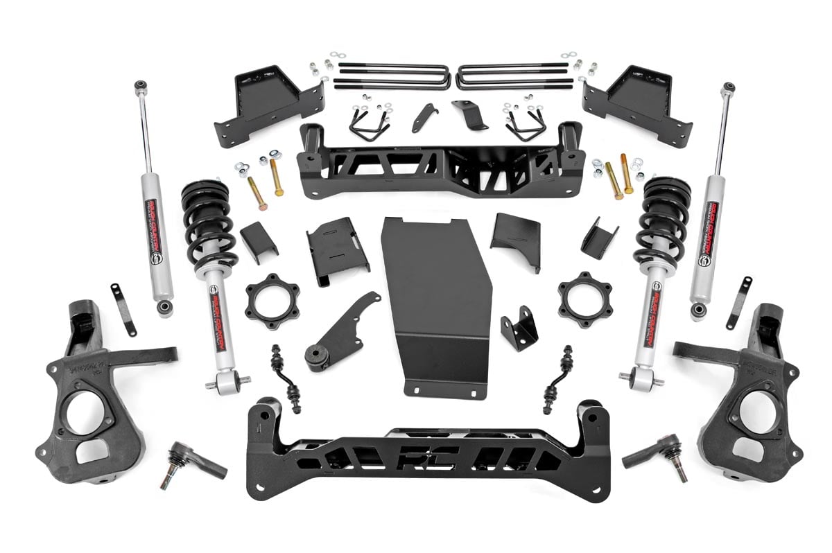 7 Inch Lift Kit | Cast Steel | N3 Struts | Chevy/gmc 1500 (14-18 & Classic)