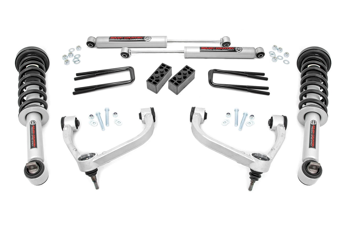 3 Inch Lift Kit | N3 Struts | Ford F-150 4wd (2014-2020)
