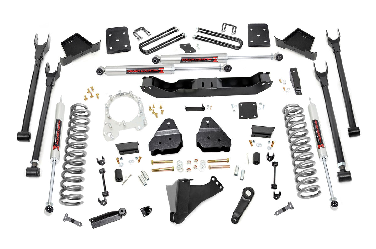 6 Inch Lift Kit | 4-link | No Ovld | M1 | Ford F-250/f-350 Super Duty (17-22)