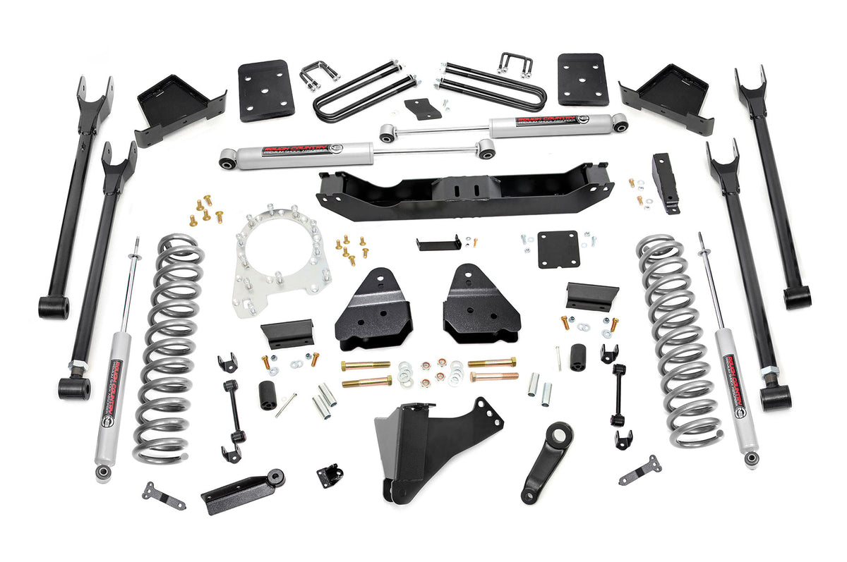 6 Inch Lift Kit | 4-link | Ovld | Ford F-250/f-350 Super Duty 4wd (2017-2022)