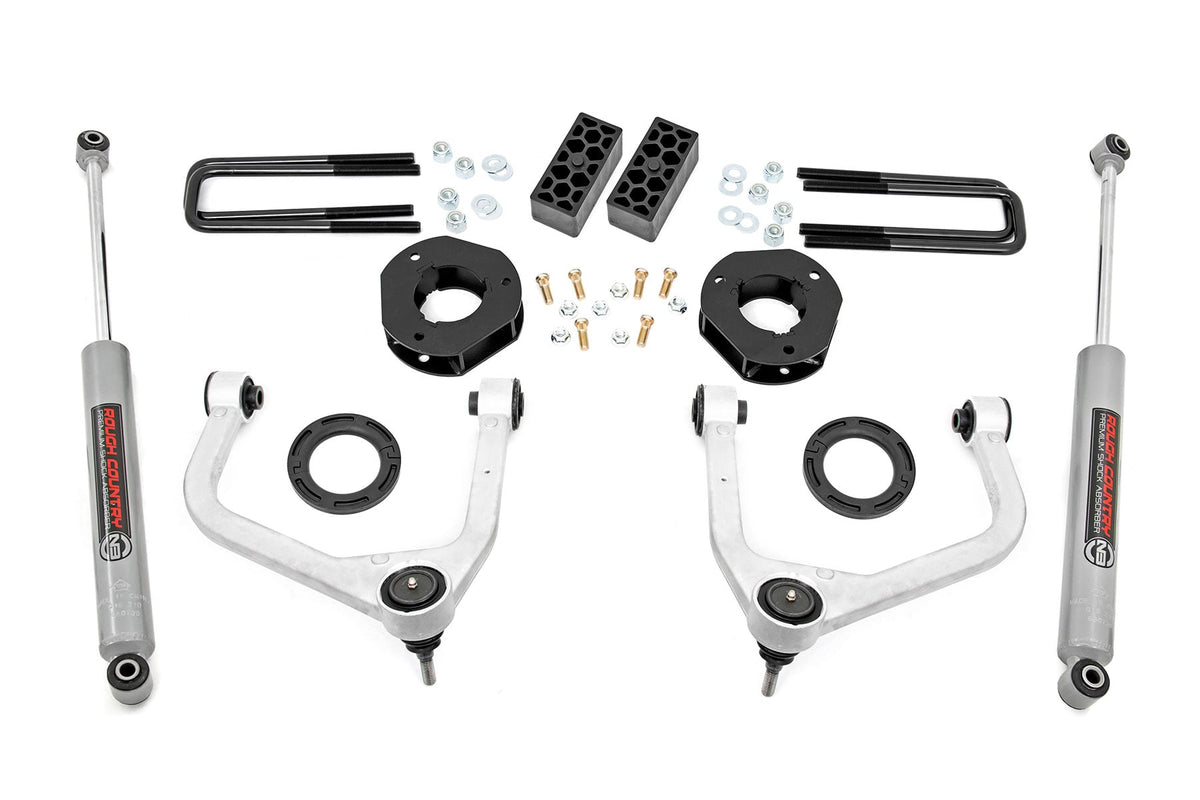 3.5 Inch Lift Kit | Chevy Silverado 1500 2wd/4wd (2019-2024)