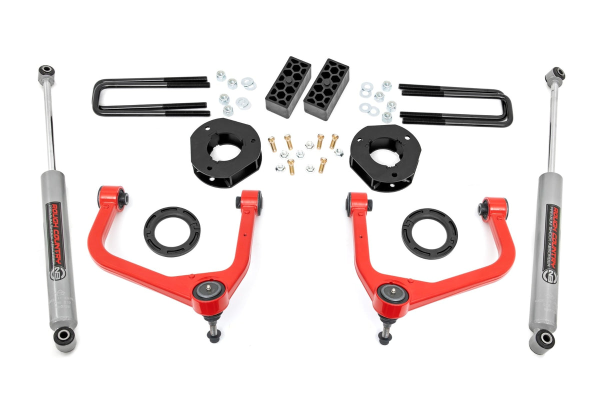 3.5 Inch Lift Kit | Chevy Silverado 1500 2wd/4wd (2019-2024)