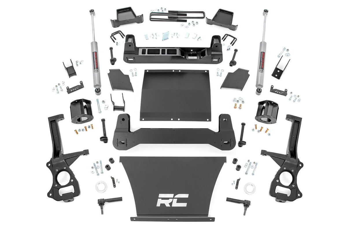 4 Inch Lift Kit | At4/trailboss | Chevy/gmc Sierra 1500 (19-24)/silverado 1500 (19-24)