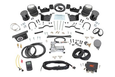 Air Spring Kit w/compressor | Wireless Controller | 3-5 Inch Lift Kit | Chevy/GMC 2500HD/3500HD (20- - Rough Country at Road Runner Wheels & Tires