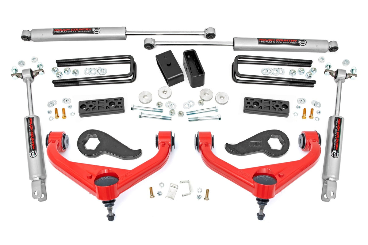3 Inch Lift Kit | W/ Overloads | Chevy/gmc 2500hd/3500hd (20-26)