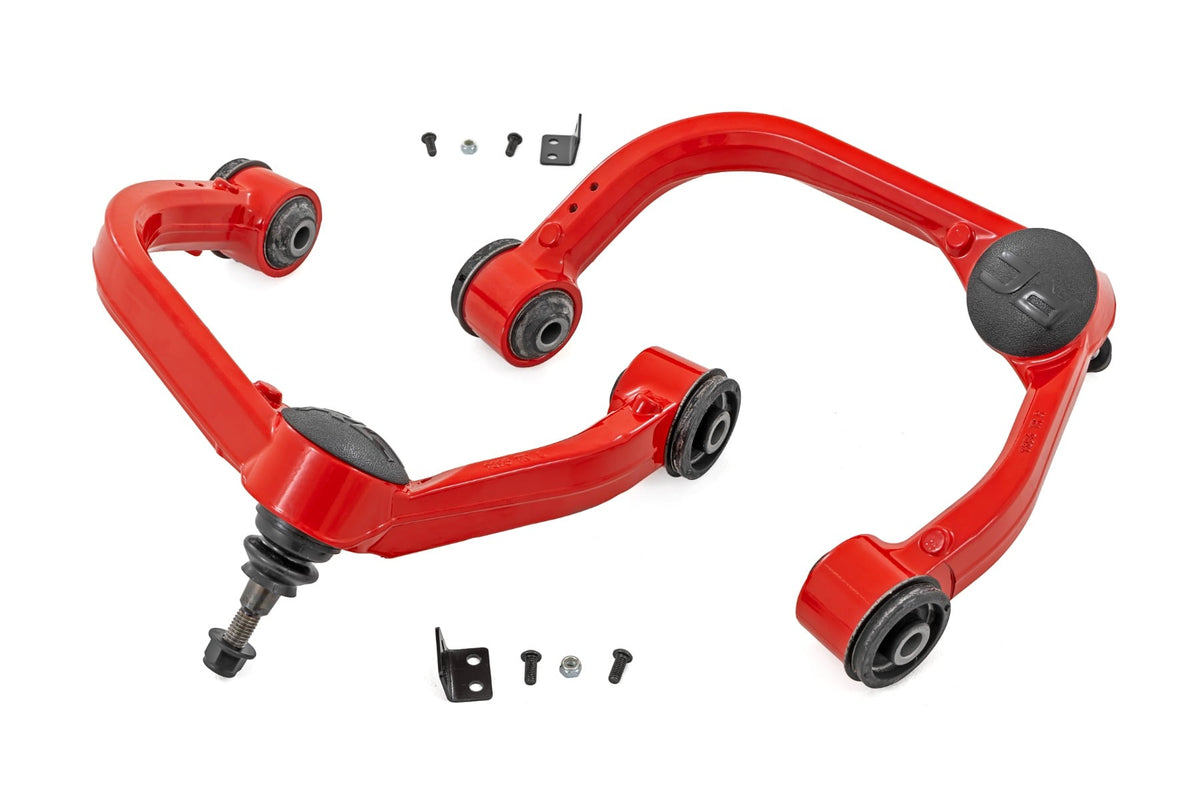 Red Forged Upper Control Arms | 3 Inch Lift | Ford F-150 4wd (2021-2026)