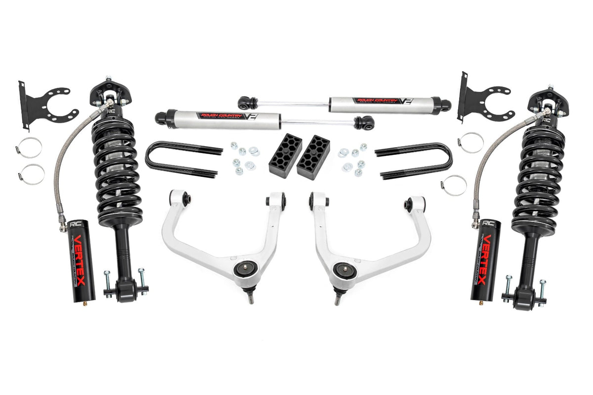 3.5 Inch Lift Kit | Vertex/v2 | Rear Mono Leaf | Chevy Silverado 1500 (22-24)