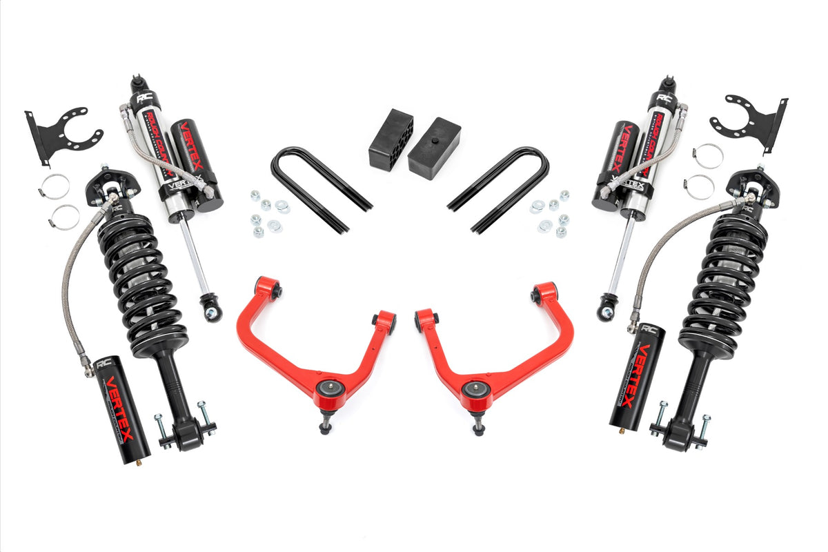 3.5 Inch Lift Kit | Mono Leaf Rear | Vertex | Gmc Sierra 1500 2wd/4wd (19-24)
