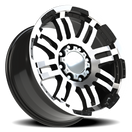 Vision Off-Road Warrior — Gloss Black Machined Face