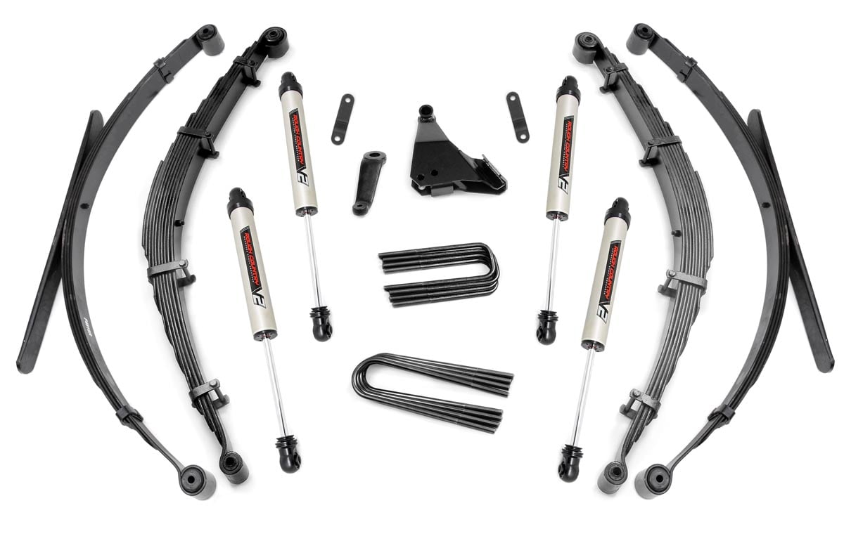 6 Inch Lift Kit | Rear Springs | V2 | Ford F-250/f-350 Super Duty 4wd (99-04)