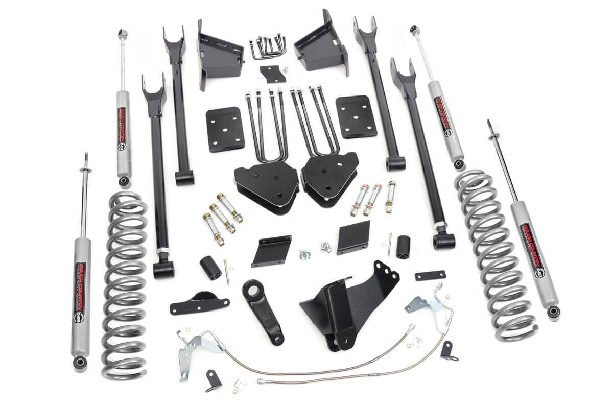 6 Inch Lift Kit |4-link | No Ovld | Ford F-250 Super Duty 4wd (2015-2016)