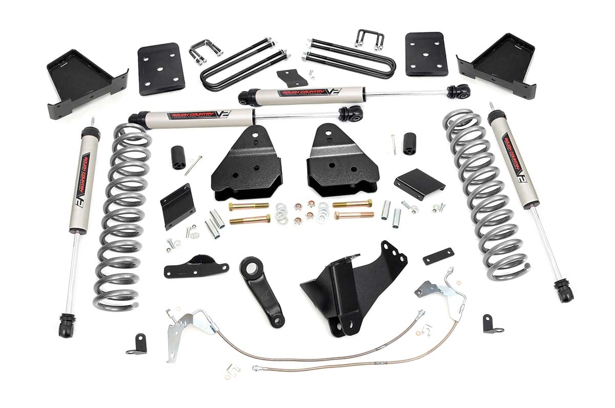 6 Inch Lift Kit | Gas | No Ovld | V2 | Ford F-250 Super Duty 4wd (2011-2014)