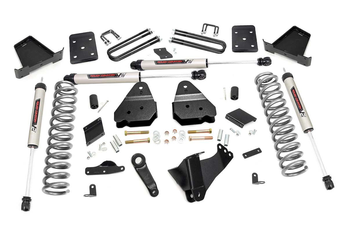 4.5 Inch Lift Kit | No Ovld | V2 | Ford F-250 Super Duty 4wd (2015-2016)
