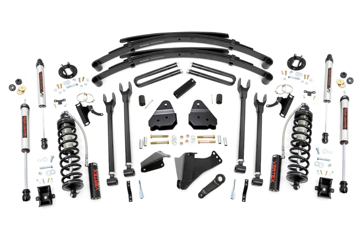6 Inch Lift Kit | Gas | 4 Link | Rr Spring | C/o V2 | Ford F-250/f-350 Super Duty (05-07)