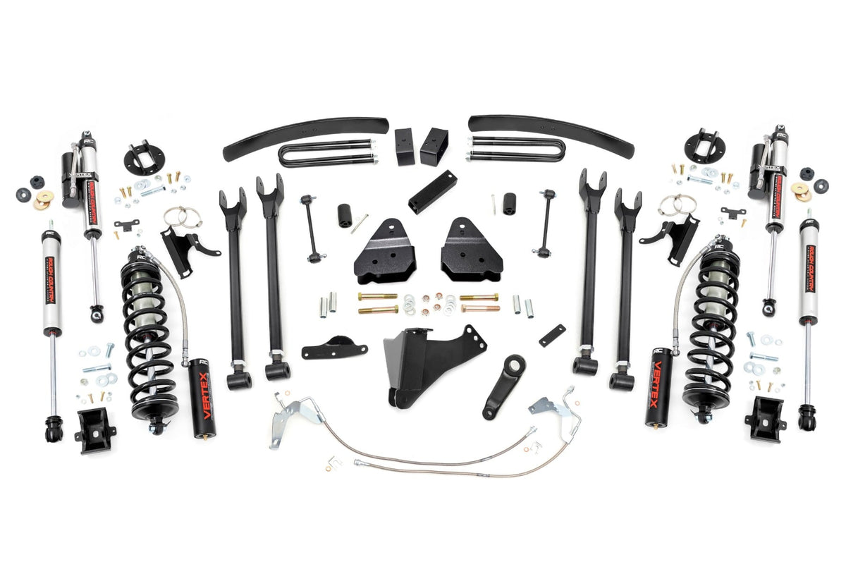 6 Inch Lift Kit | Gas | 4 Link | C/o Vertex | Ford F-250/f-350 Super Duty (08-10)