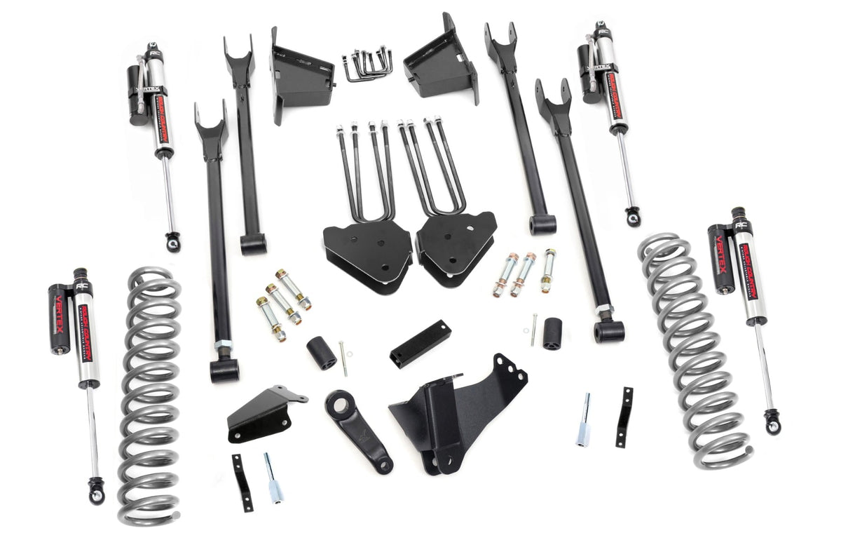 8 Inch Lift Kit | 4 Link | Rr Blocks | Vertex | Ford F-250/f-350 Super Duty (05-07)