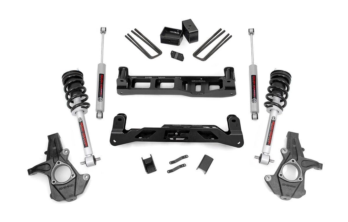 5 Inch Lift Kit | Cast Steel | N3 Struts | Chevy/gmc 1500 (14-17)