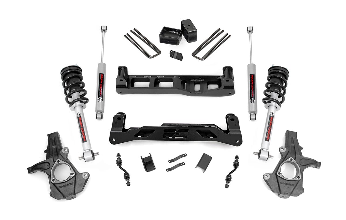 5 Inch Lift Kit | Alu/stamp Steel | N3 Struts | Chevy/gmc 1500 (14-18 & Classic)