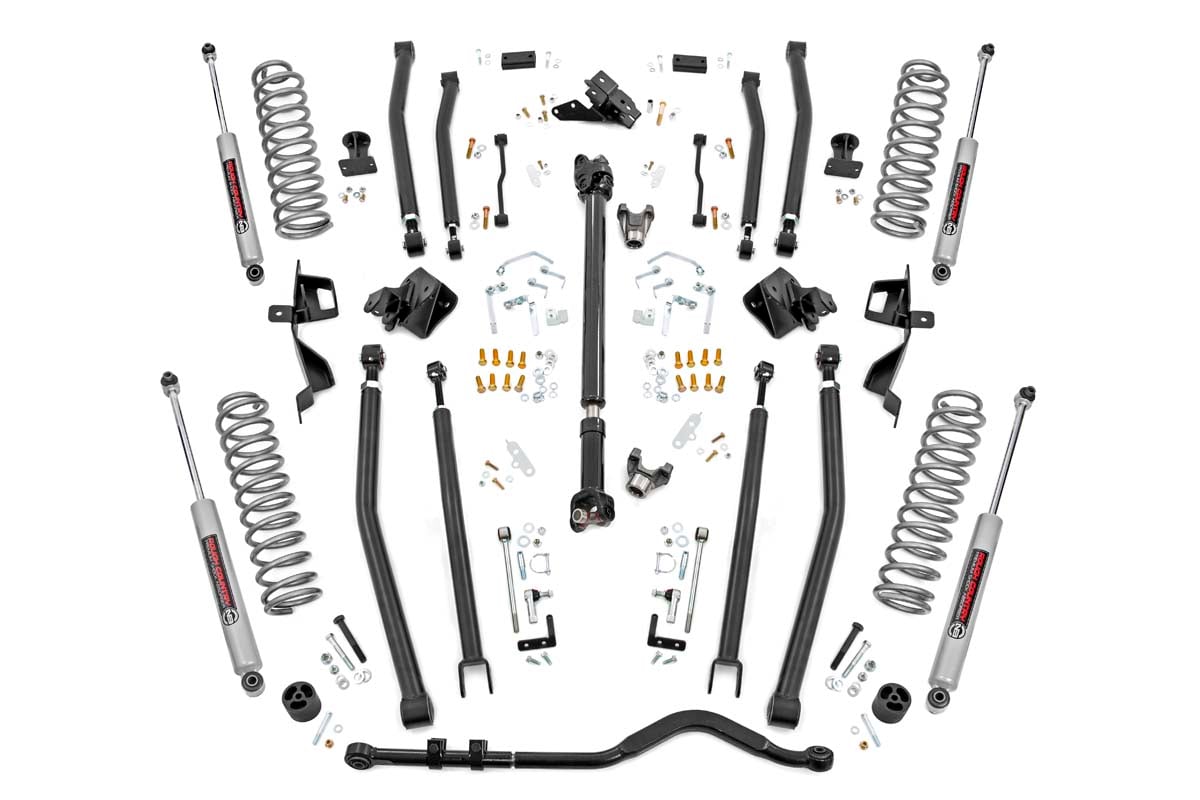 6 Inch Lift Kit | Long Arm | Jeep Wrangler Unlimited 4wd (2018-2023)