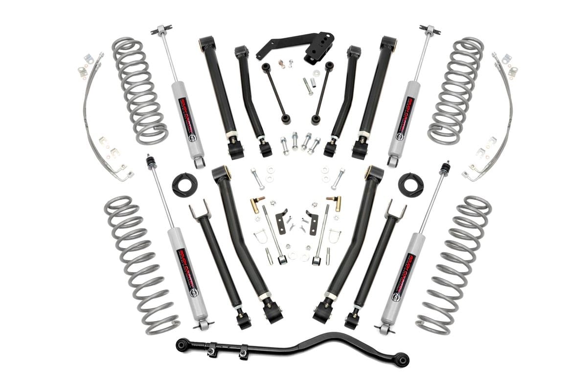 4 Inch Lift Kit | X-series | Jeep Wrangler Unlimited 2wd/4wd (2007-2018)