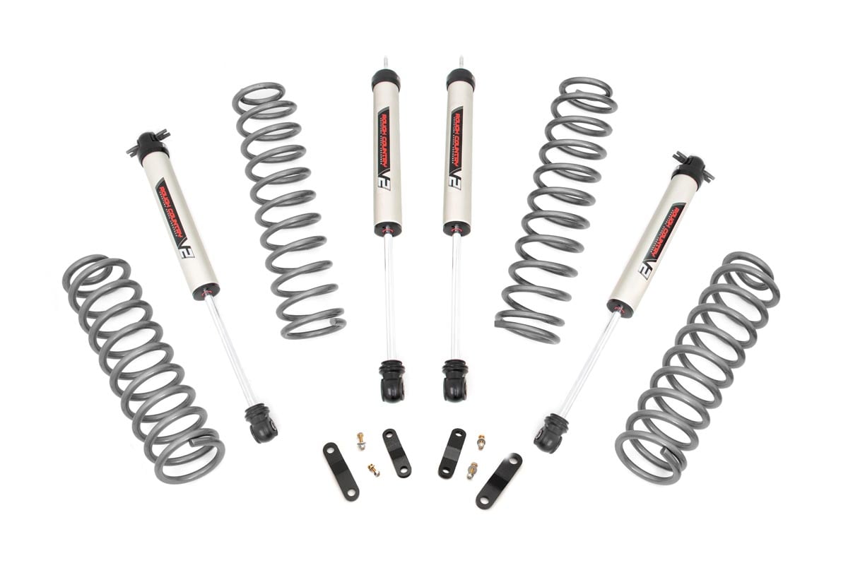 2.5 Inch Lift Kit | Coils | V2 | Jeep Wrangler Unlimited 2wd/4wd (2007-2018)