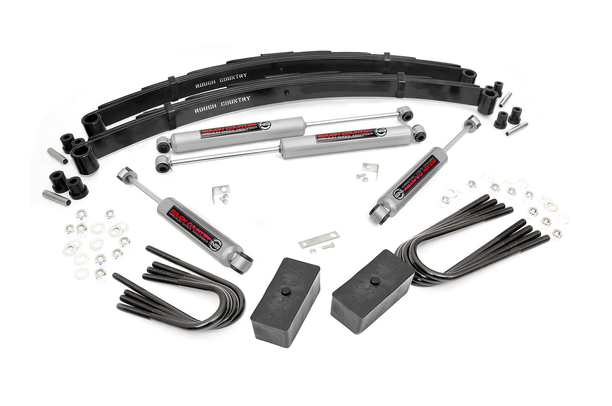 2 Inch Lift Kit | Rear Blocks | Chevy/gmc 3/4-ton Suburban/c20/k20 Truck/c25/k25 Truck (73-76)