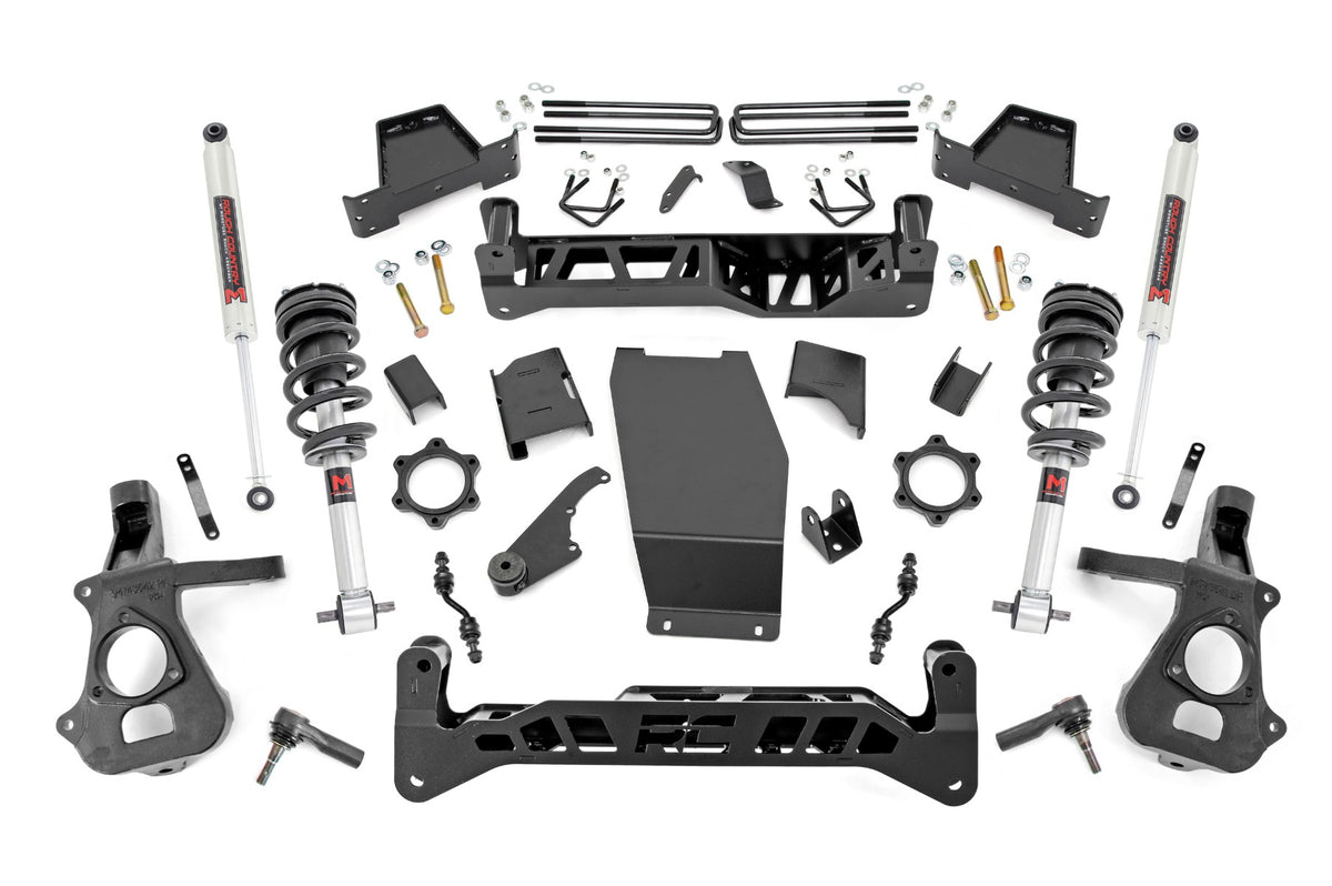 7 Inch Lift Kit | Cast Steel | M1 Struts/m1 | Chevy/gmc 1500 (14-18 & Classic)