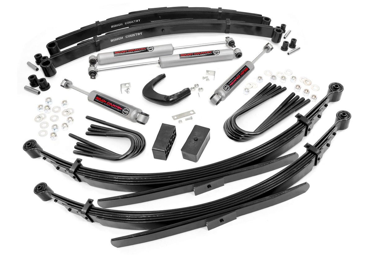 6 Inch Lift Kit | 56 Inch Rr Springs | Chevy/gmc 3/4-ton Suburban (77-91)/c25/k25 Truck (77-87)