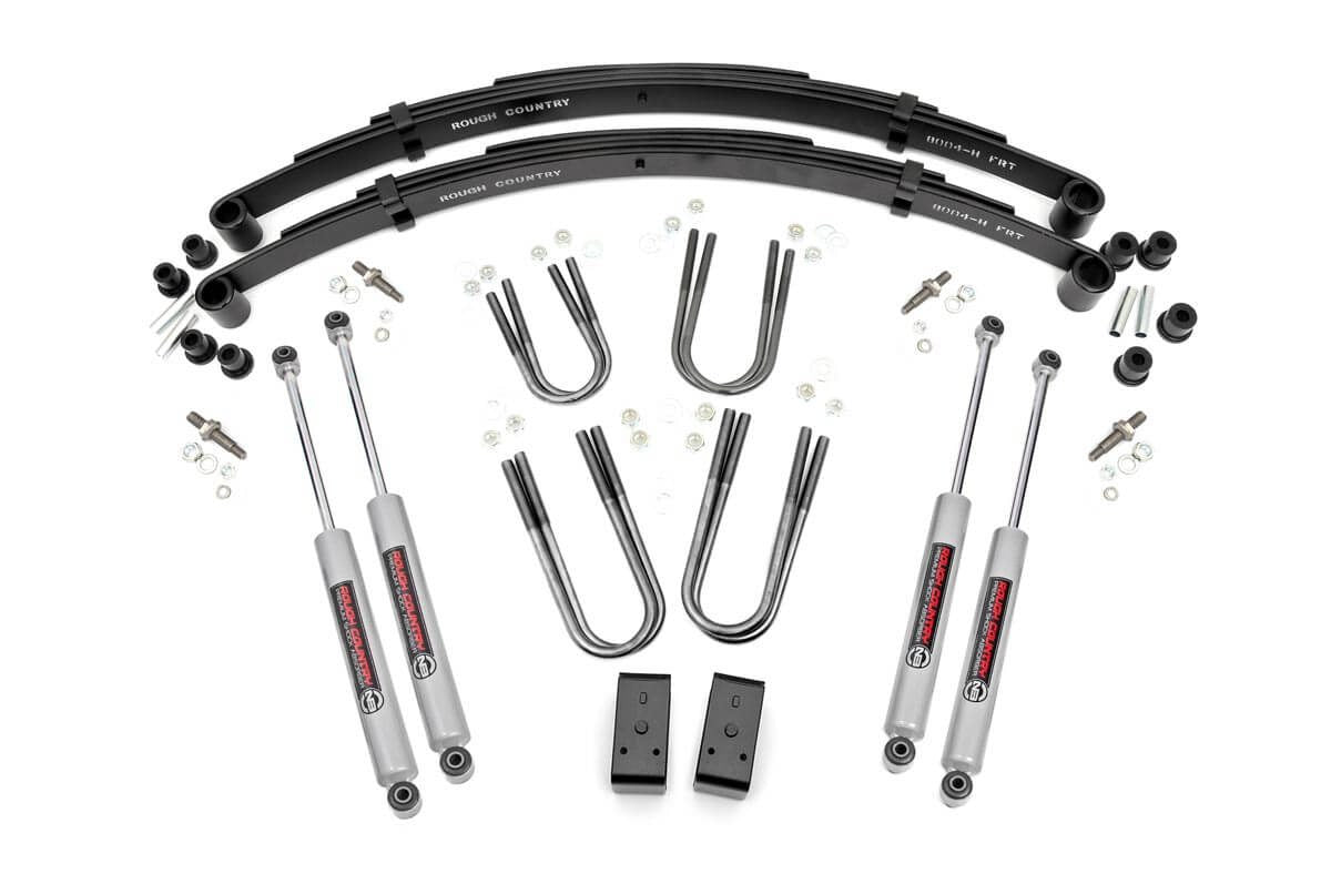 3 Inch Lift Kit | Rear Blocks | Jeep Grand Wagoneer/j10 Truck/j20 Truck/wagoneer 4wd