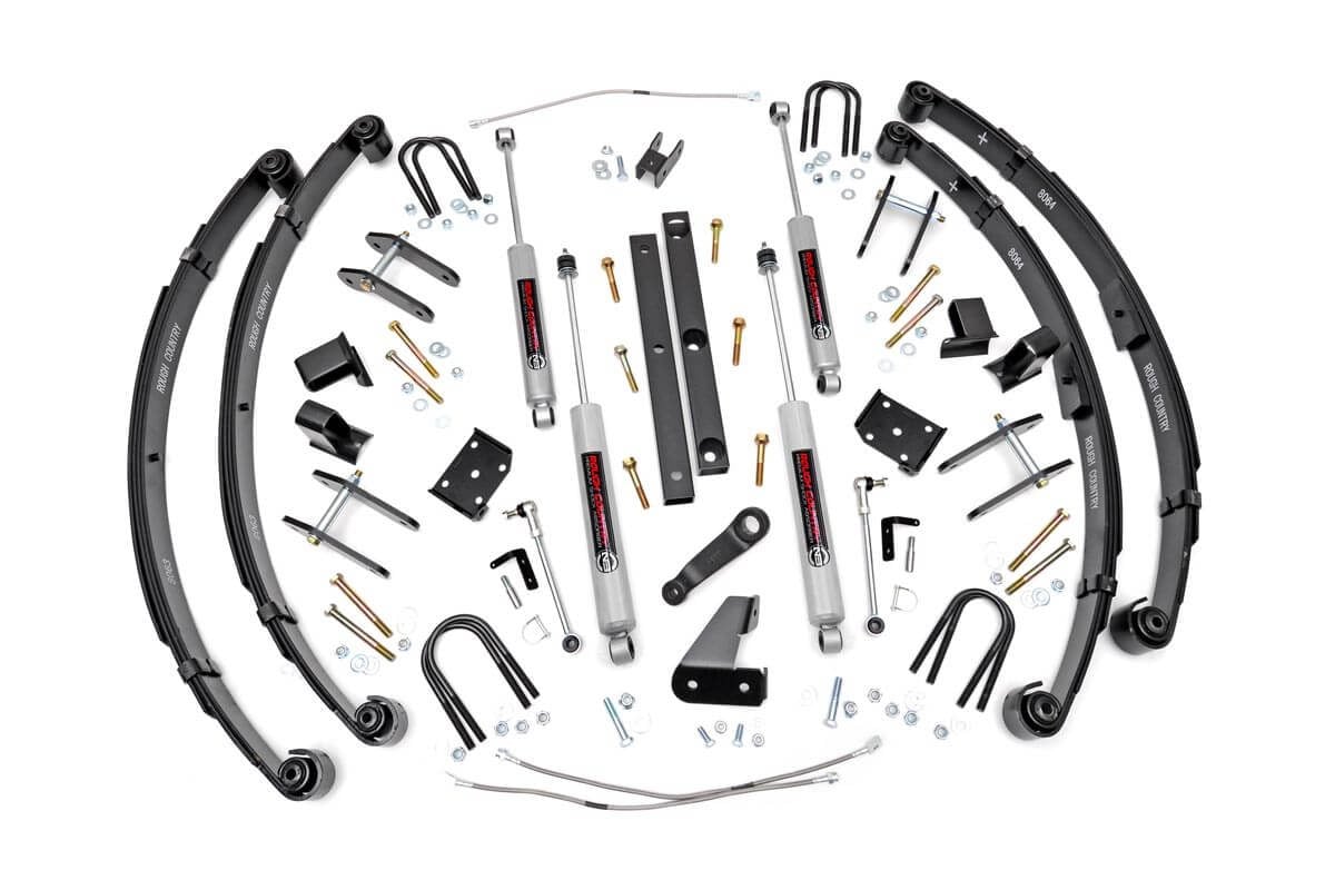 4.5 Inch Lift Kit | X-series | Power Steer | Jeep Wrangler Yj 4wd (1987-1995)