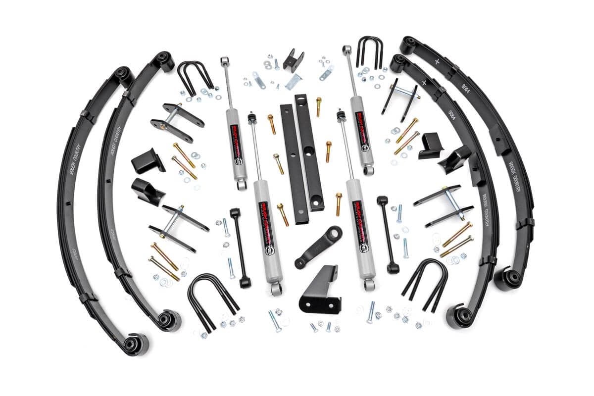 4.5 Inch Lift Kit | Power Steering | Jeep Wrangler Yj 4wd (1987-1995)