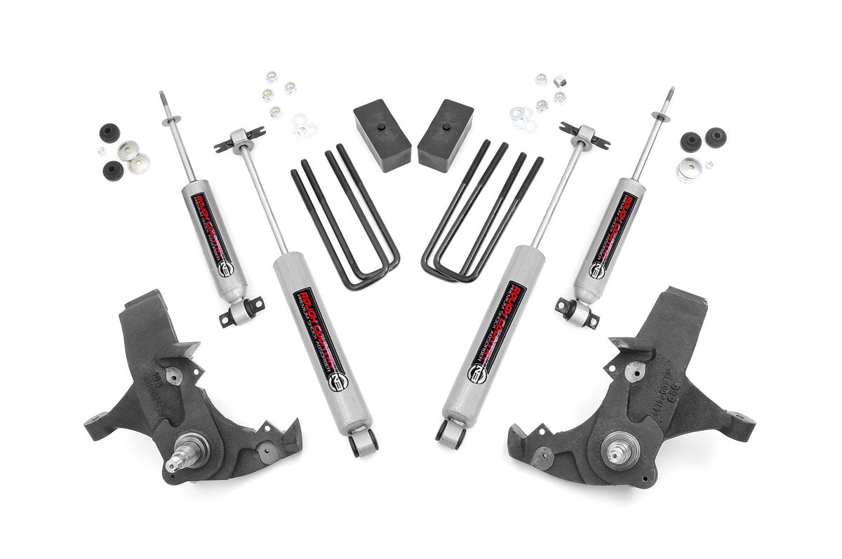 4 Inch Lift Kit | Chevy C1500/k1500 Pickup Extended Ca/half-ton Suv (88-99)