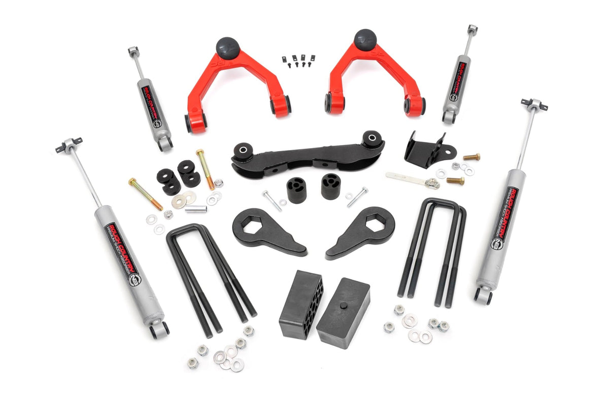 2-3 Inch Lift Kit | Rear Blocks | Chevy/gmc 1500 Truck & Suv 4wd (1988-1999)