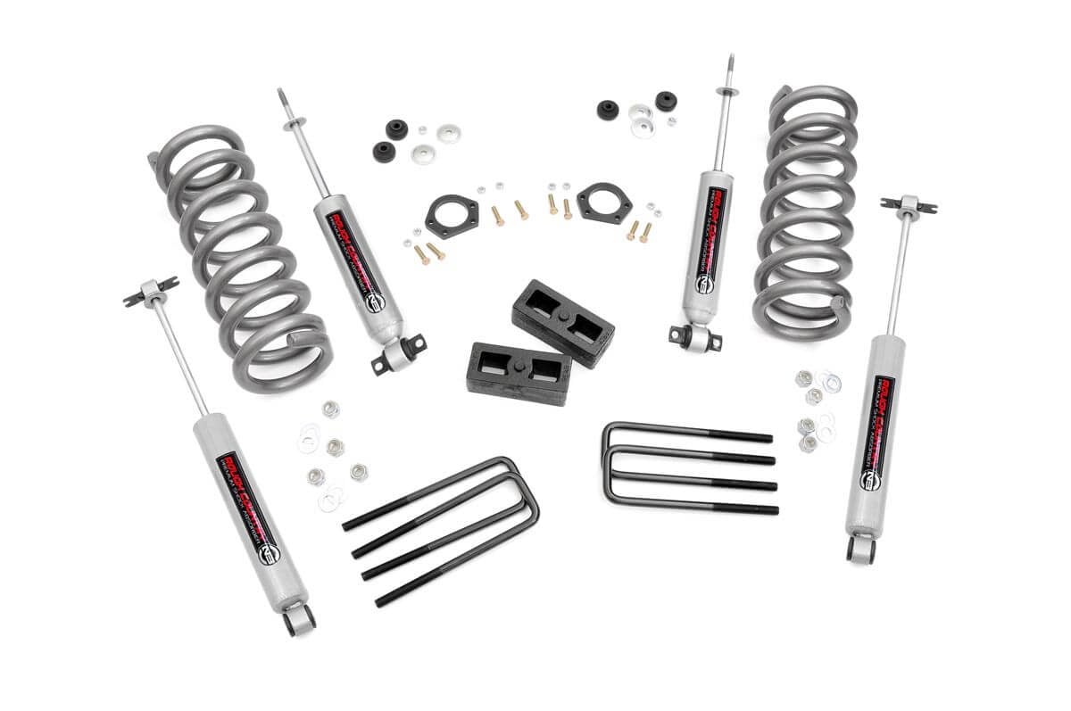 2 Inch Lift Kit | Chevy/gmc 1500 Truck & Suv 2wd (1988-1999)