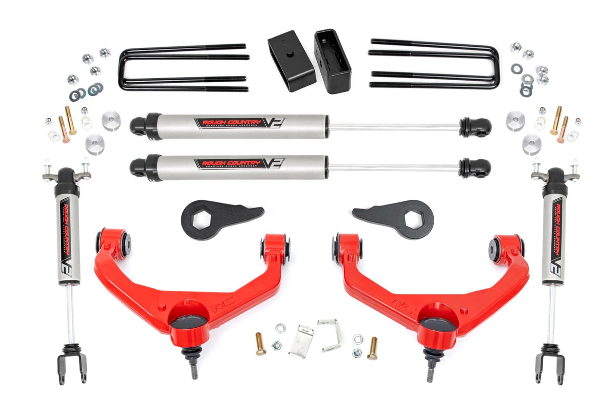 3.5 Inch Lift Kit | V2 | W/ Overloads | Chevy/gmc 2500hd/3500hd (11-19)