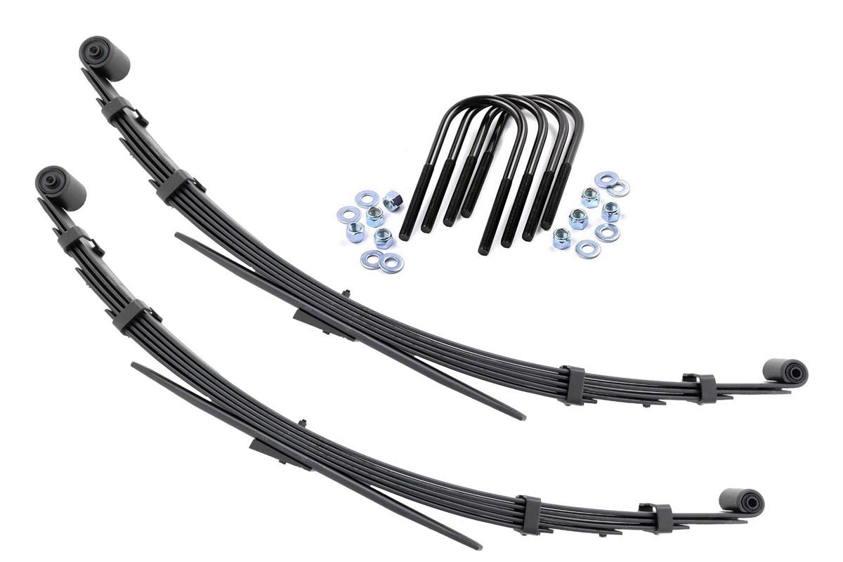 Rear Leaf Springs | 3" Lift | Pair | Jeep Grand Wagoneer/j10 Truck/j20 Truck/wagoneer 4wd
