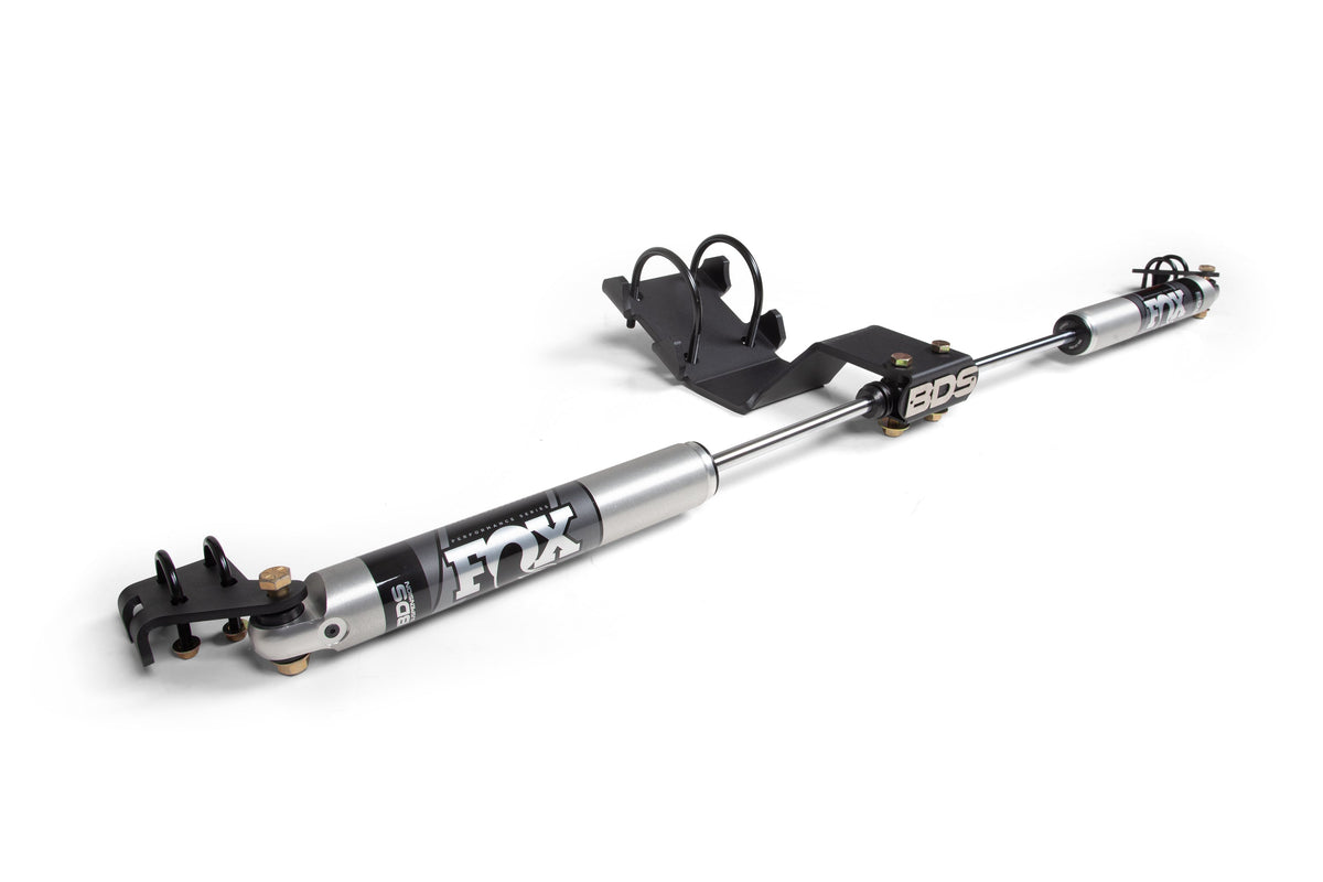 Dual Steering Stabilizer Kit w/ FOX 2.0 Performance Shocks | Fits 0-2 Inch Lift | Ford F250/F350 Super Duty (05-26) 4WD