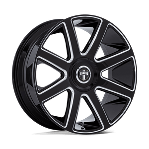 DUB 1PC DC273 PULL — Gloss Black Milled