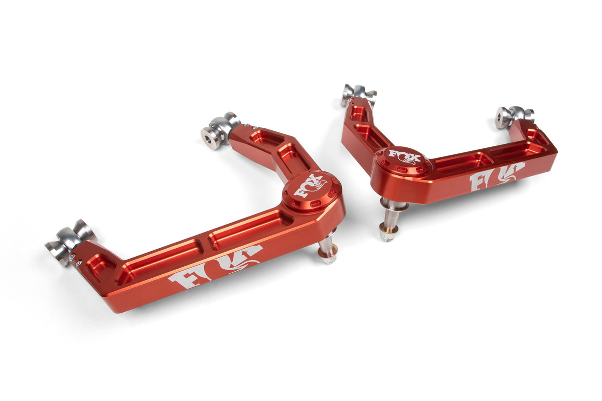 Fox Factory Billet Upper Control Arm Kit | Orange | Chevy Silverado or GMC Sierra 1500 (19-25) 4WD