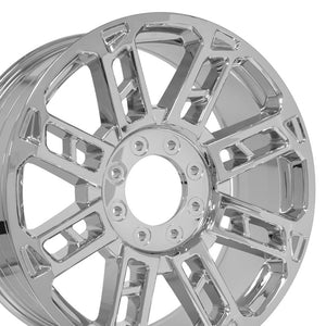 OE Wheels FR62 — Chrome