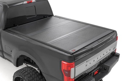 Rough Country Hard Low Profile Bed Cover for Ford F-250 with 6'10" Bed — installed at Road Runner Wheels & Tires · primary view