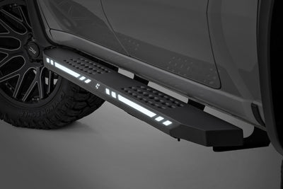 AC2 Running Boards | Amber/White | Crew Cab | Ram 1500 (19-26)/1500 TRX (21-24)